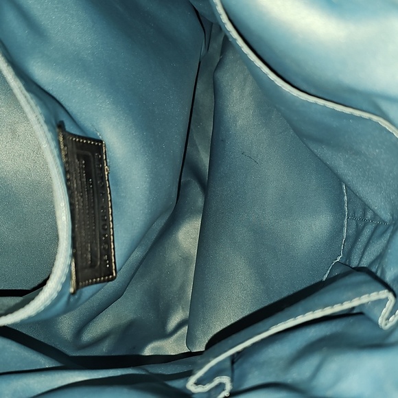 Coach Poppy Plaid Lurex Tartan Black and Gray Women's Tote Bag - Picture 13 of 17